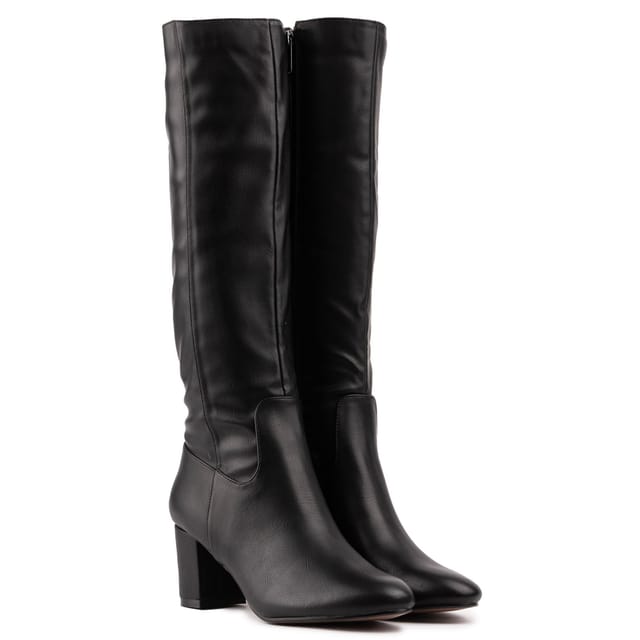 V.GAN V.GAN Women's Avocado Knee High Boots in Black - 3