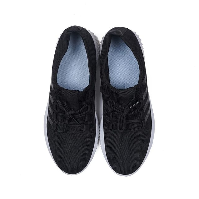 Voltico Voltico Women's Lightweight Sports Trainers Breathable Running Shoes in Black - 3