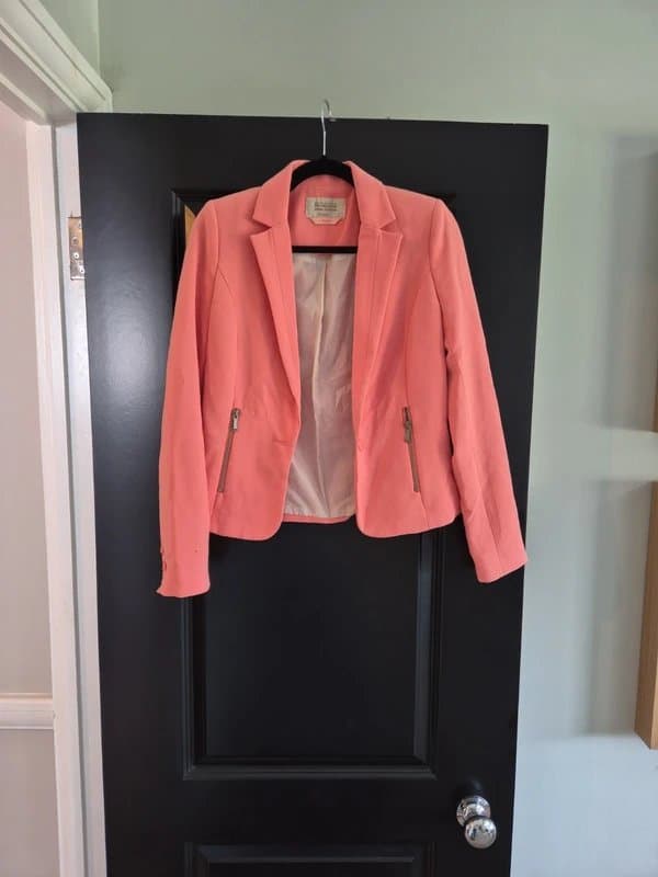 Bershka Peach blazer