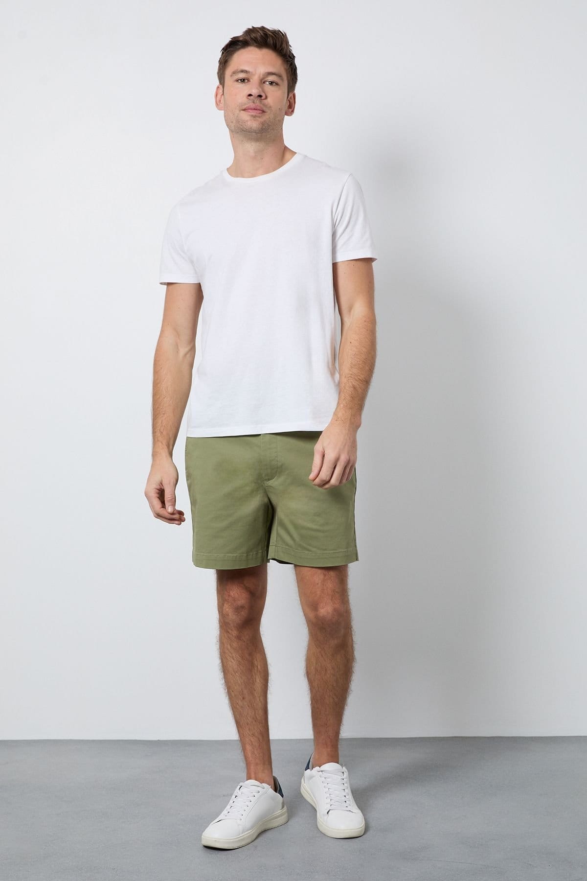 Maine Maine Men's Light Green Premium Skipper Shorts - 4