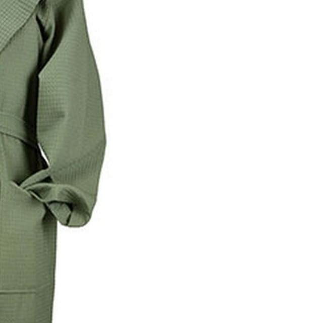 ARTG ARTG Women's Robezz Waffle Hooded Dressing Gown in Green - 2