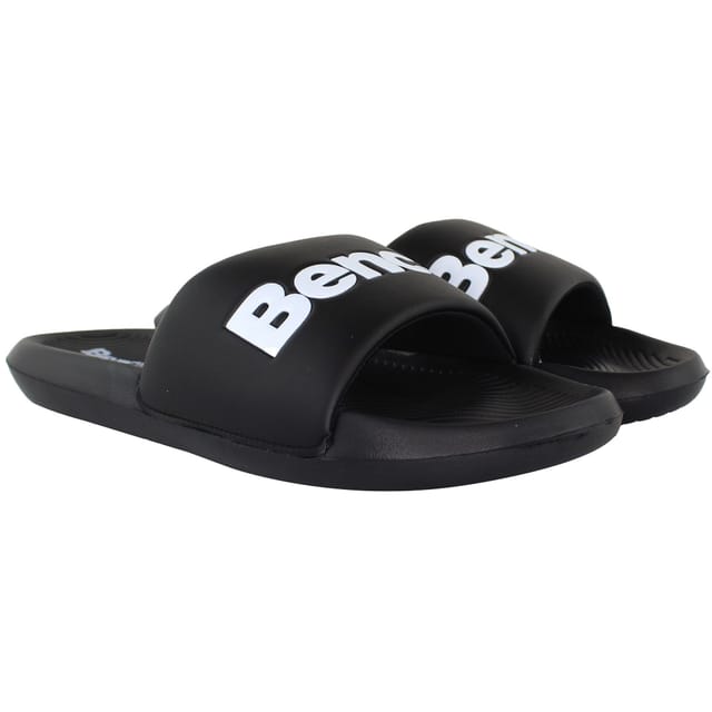 Bench Bench Men's Cruise Black Sliders - 3