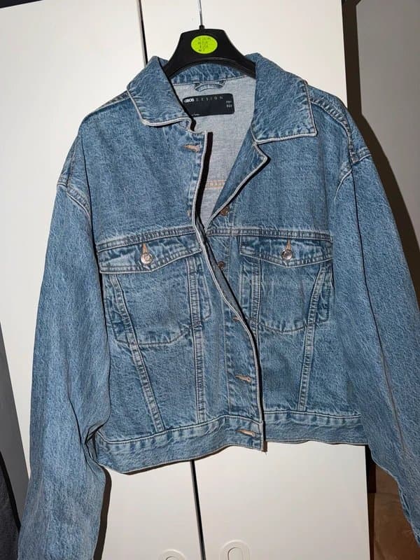ASOS Design ASOS oversized blue denim jacket