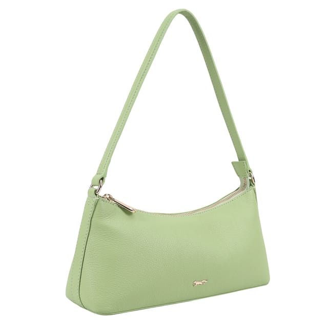 Paul Costelloe Paul Costelloe Women's Zoey Leather Shoulder Bag in Green - 2
