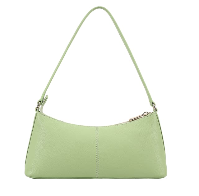 Paul Costelloe Paul Costelloe Women's Zoey Leather Shoulder Bag in Green - 3