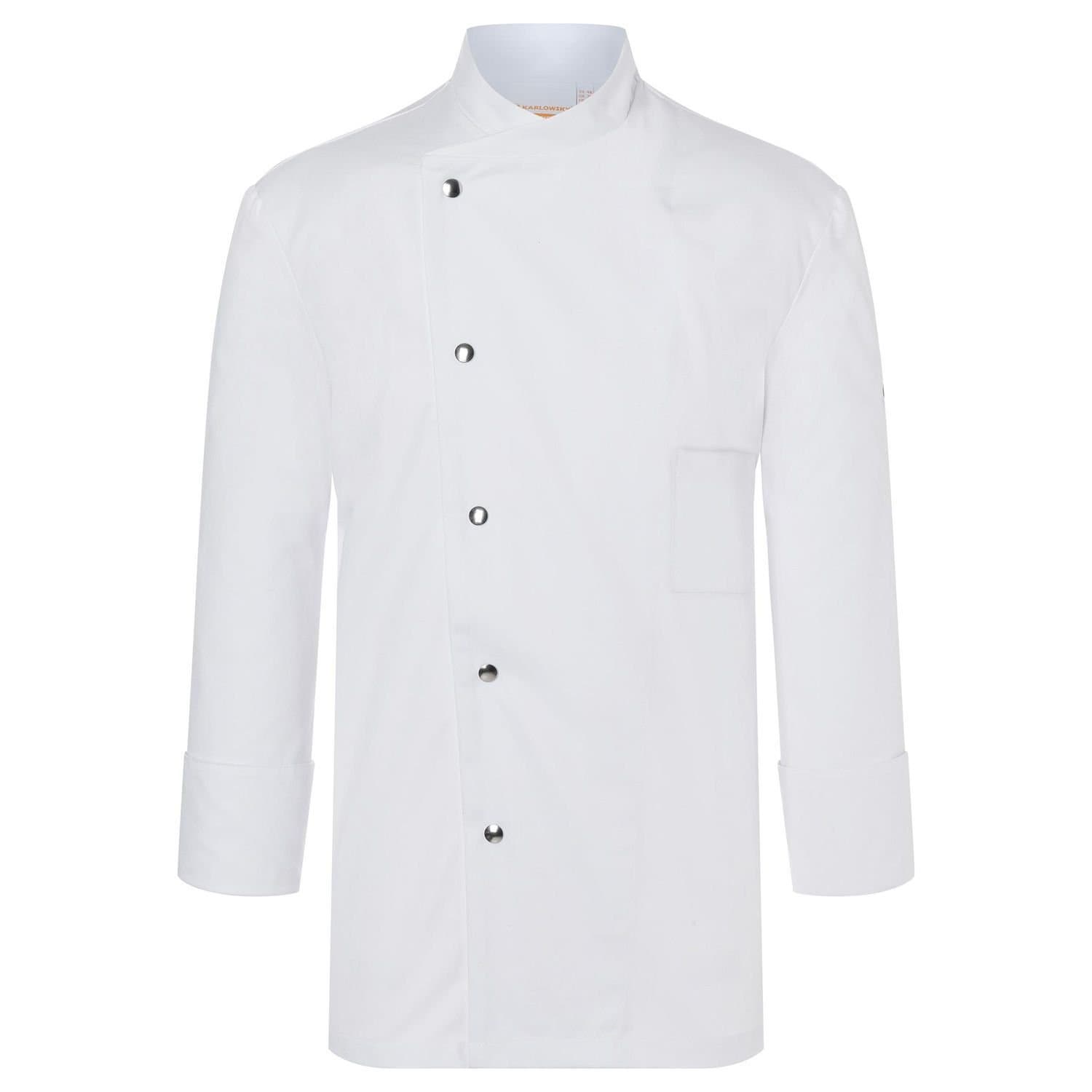 Karlowsky Karlowsky Men's Lars Chef Jacket in White