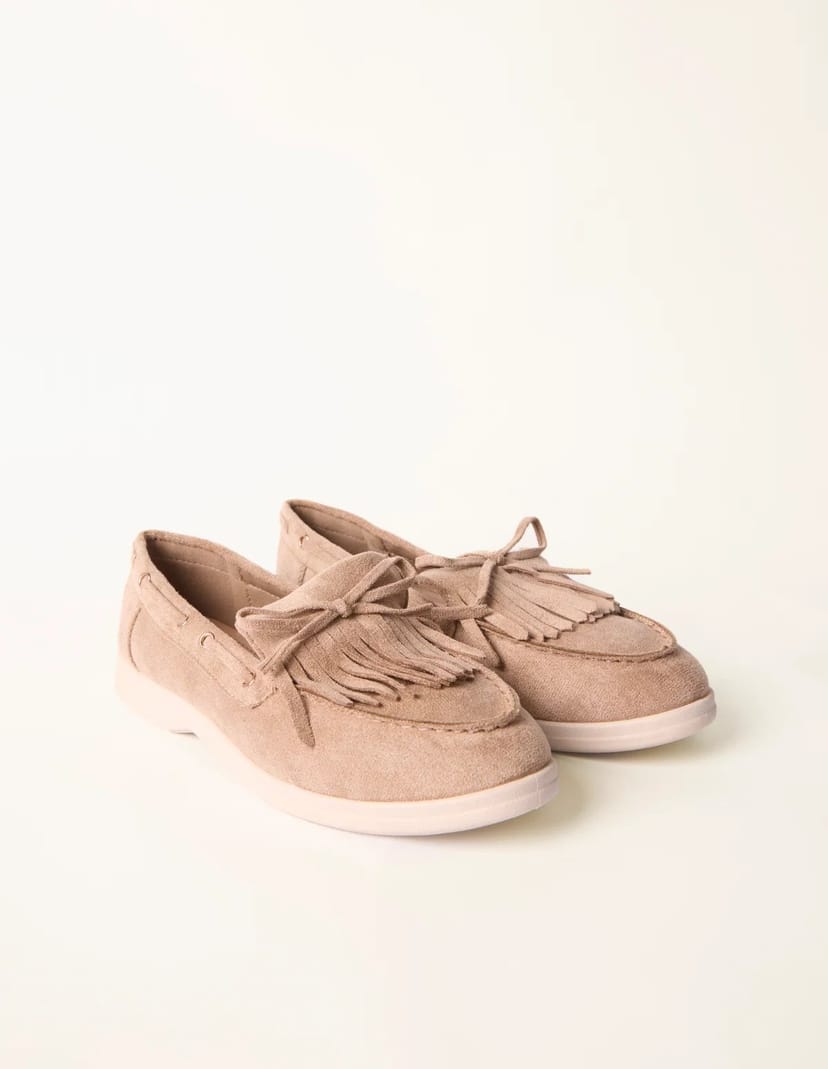 Blue Vanilla Tassel Detail Loafers - 1