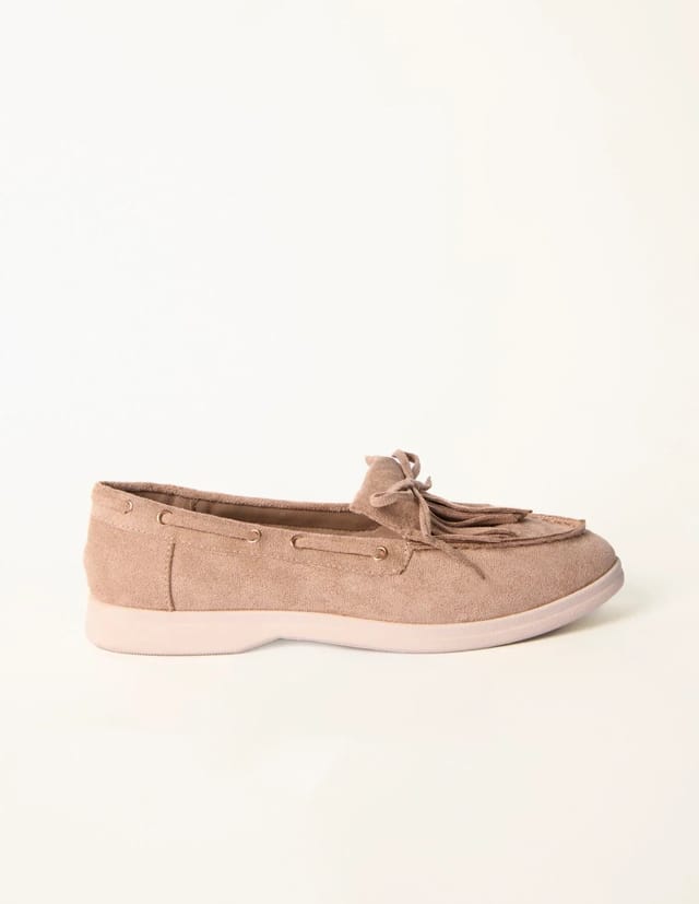 Blue Vanilla Tassel Detail Loafers - 2