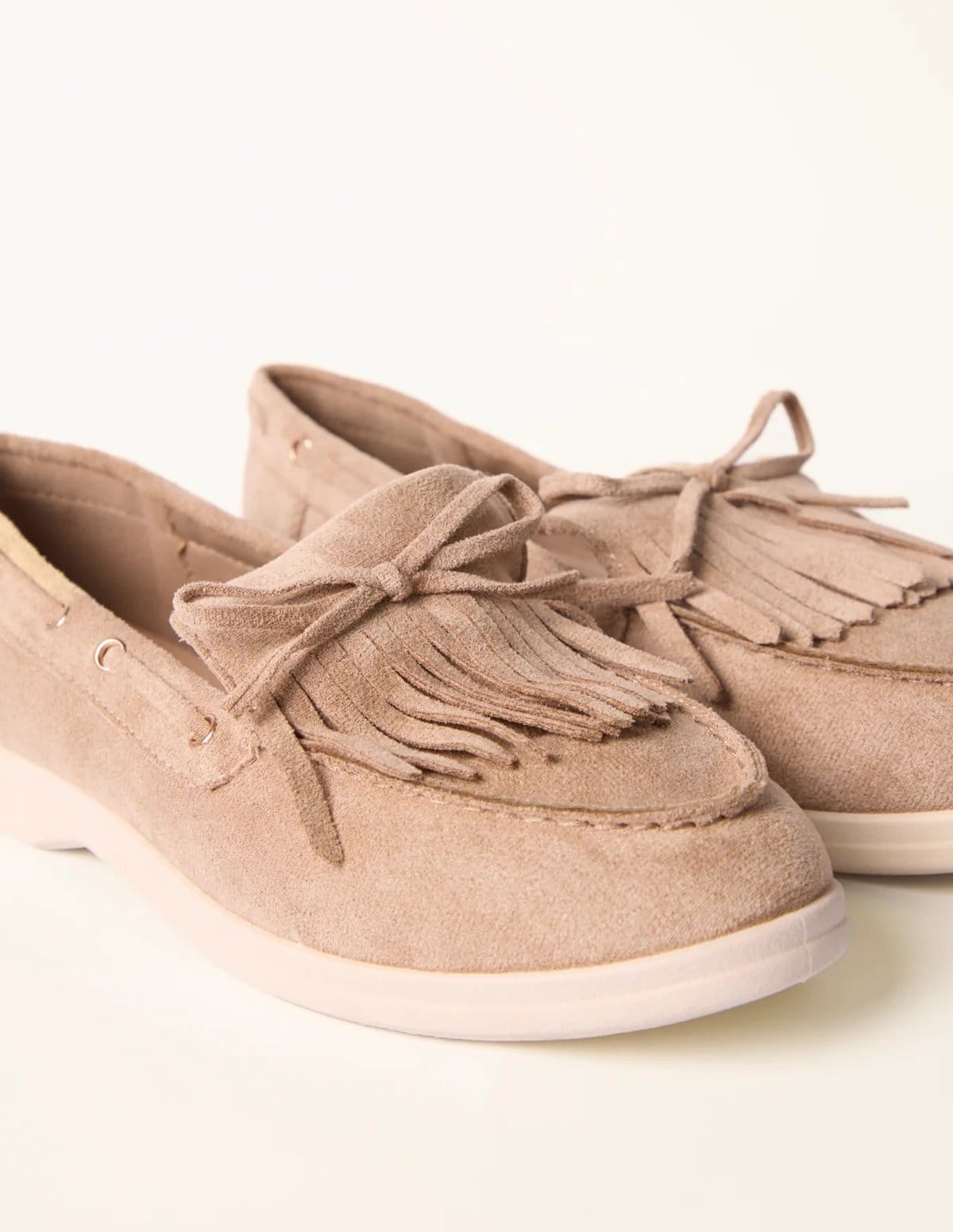 Blue Vanilla Tassel Detail Loafers - 4