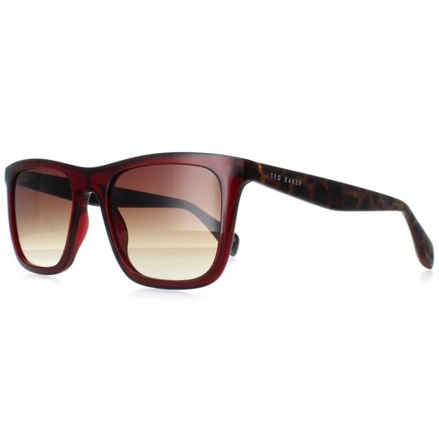 Ted Baker Ted Baker Men's Square Crystal Dark Wine Brown Gradient TB1680 Filipe in Red - 2