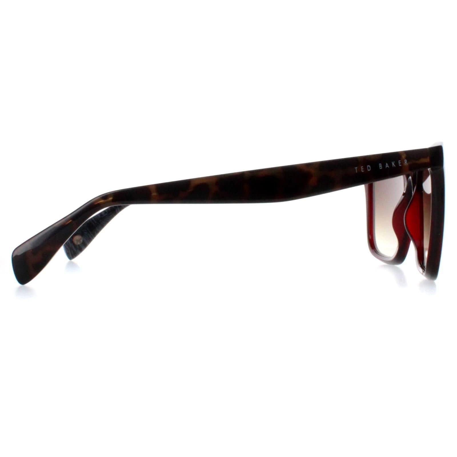Ted Baker Ted Baker Men's Square Crystal Dark Wine Brown Gradient TB1680 Filipe in Red - 4