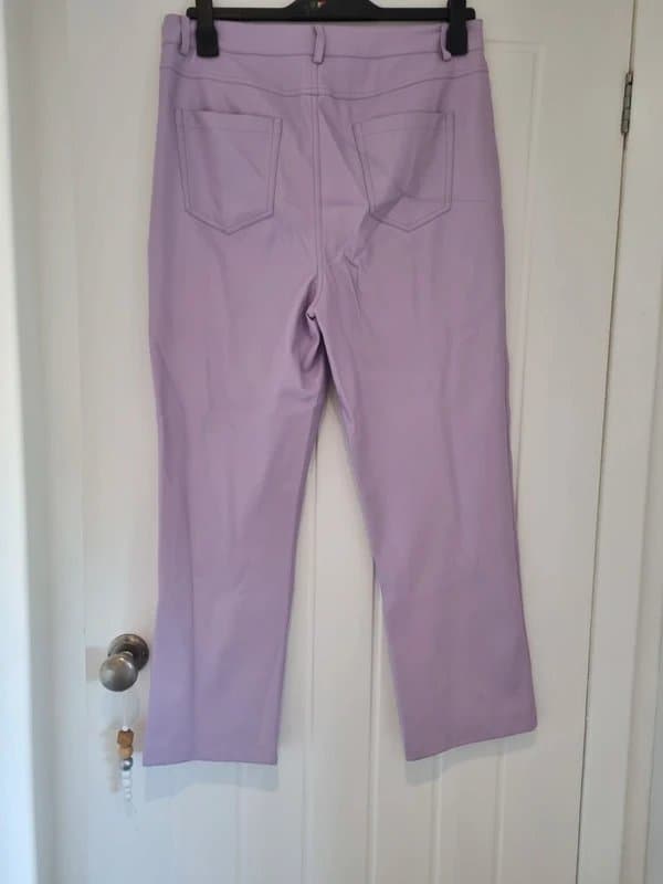 Never Fully Dressed Never Fully Dressed Faux Leather Trousers