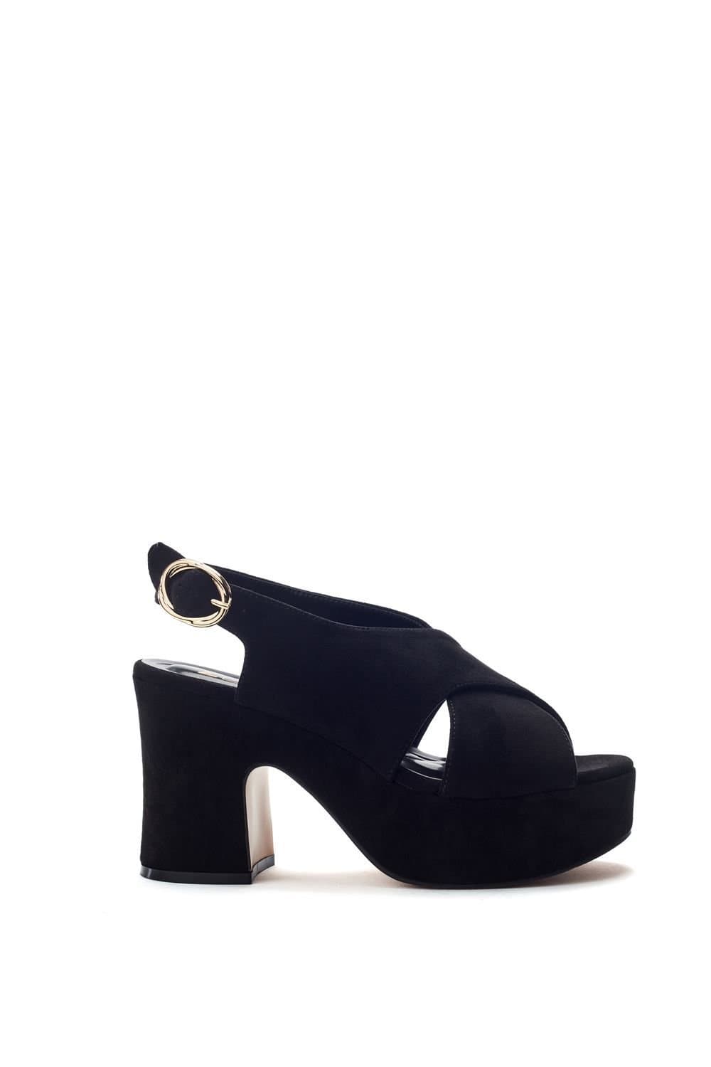 Moda In Pelle Moda In Pelle Women's 'Nakara' Alcantara New Sandals in Black