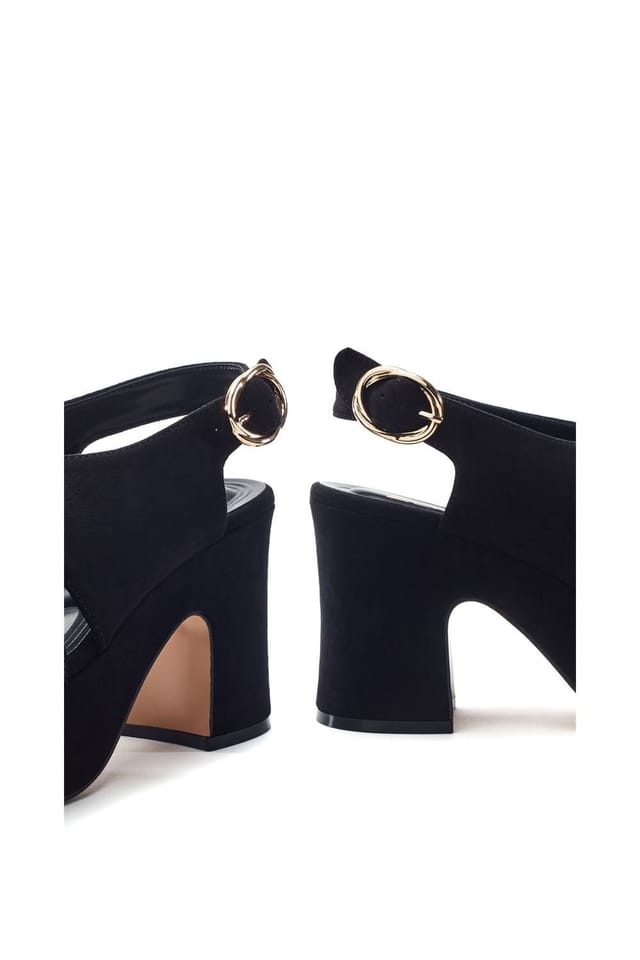 Moda In Pelle Moda In Pelle Women's 'Nakara' Alcantara New Sandals in Black - 3