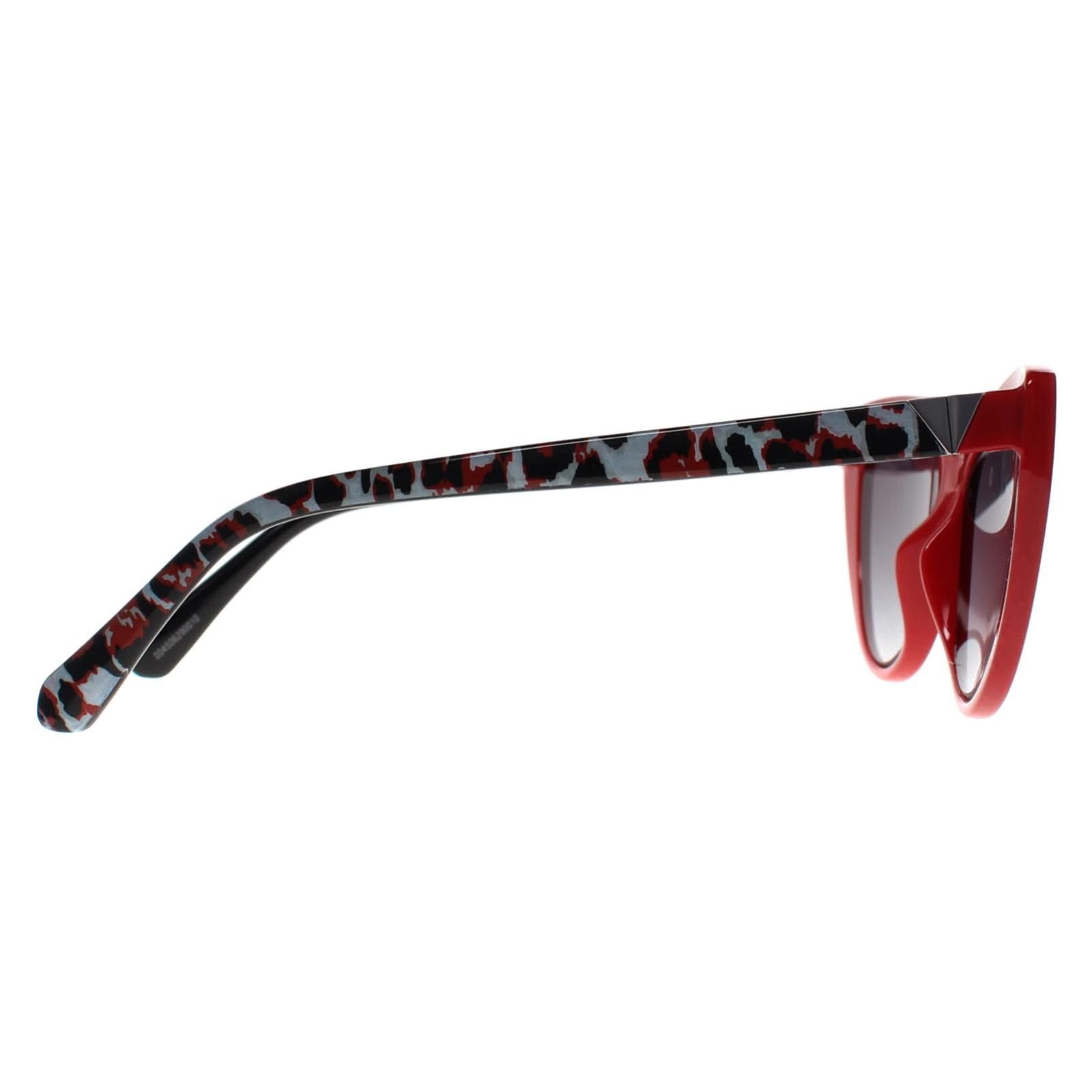 Guess Guess Women's Cat Eye Red Grey Gradient GU5211 - 4