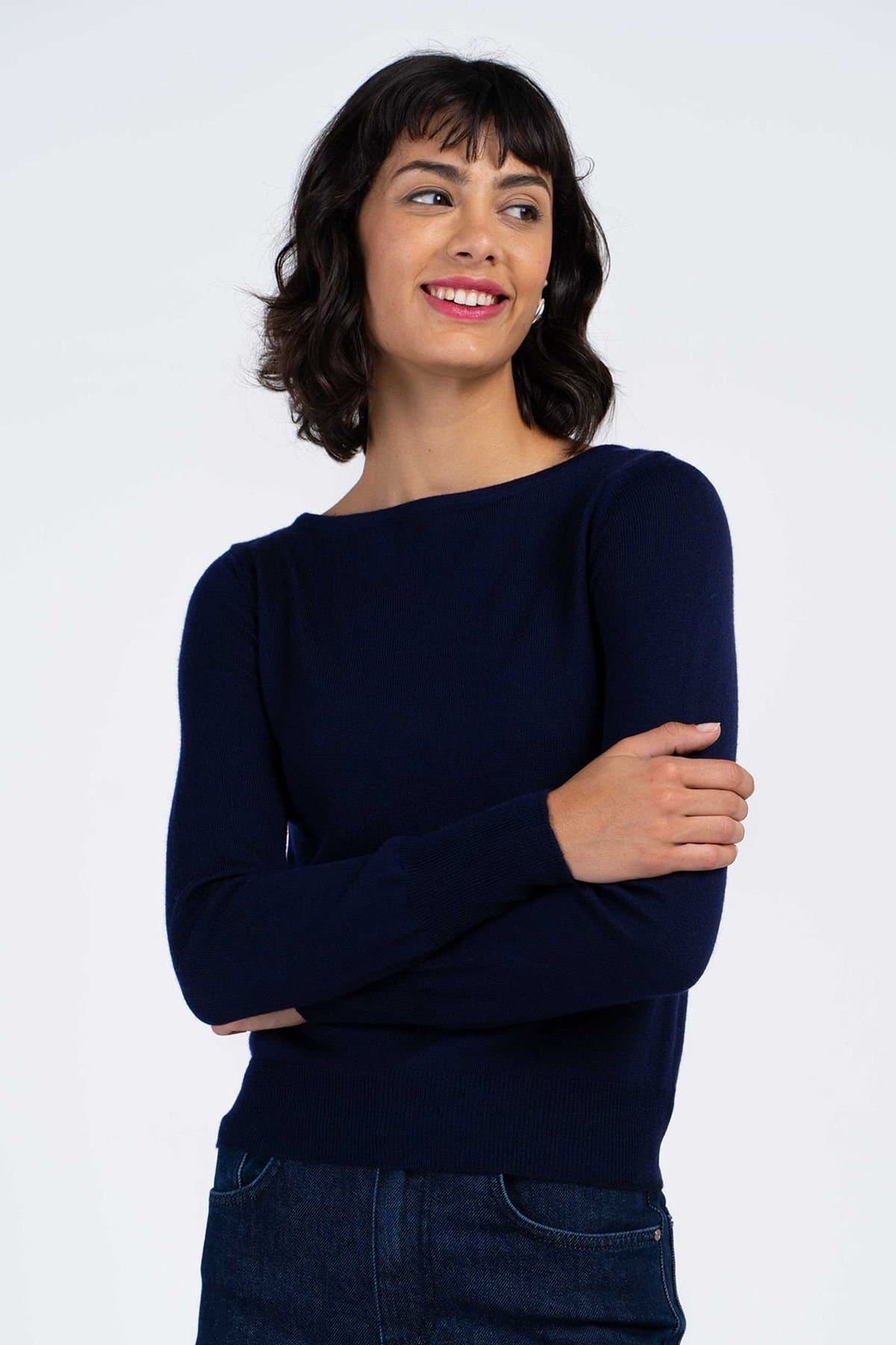 Kettlewell Kettlewell Women's Grace Sweater in Dark Navy