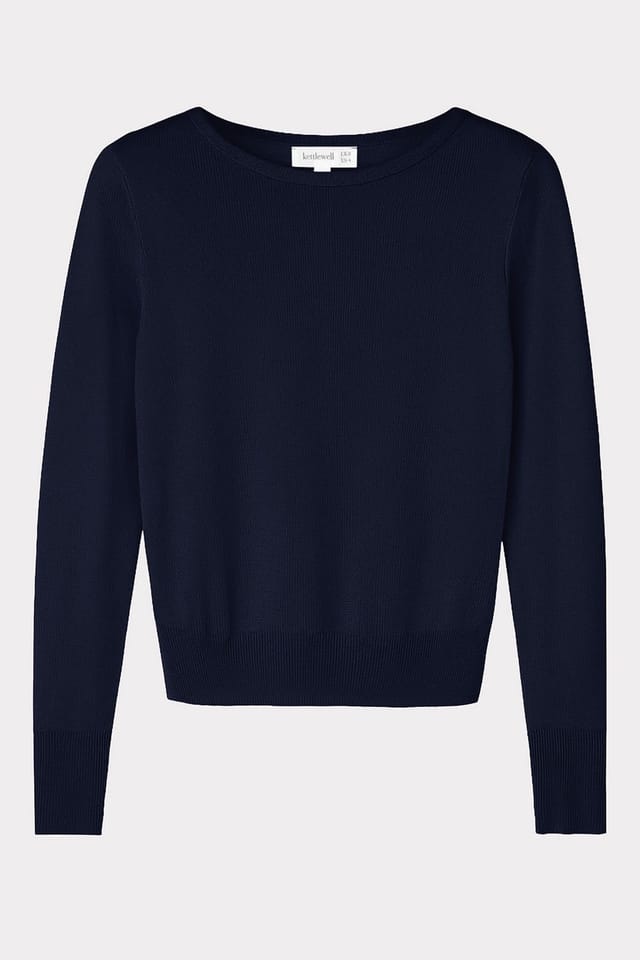 Kettlewell Kettlewell Women's Grace Sweater in Dark Navy - 2