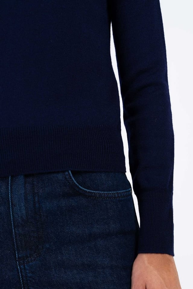 Kettlewell Kettlewell Women's Grace Sweater in Dark Navy - 3
