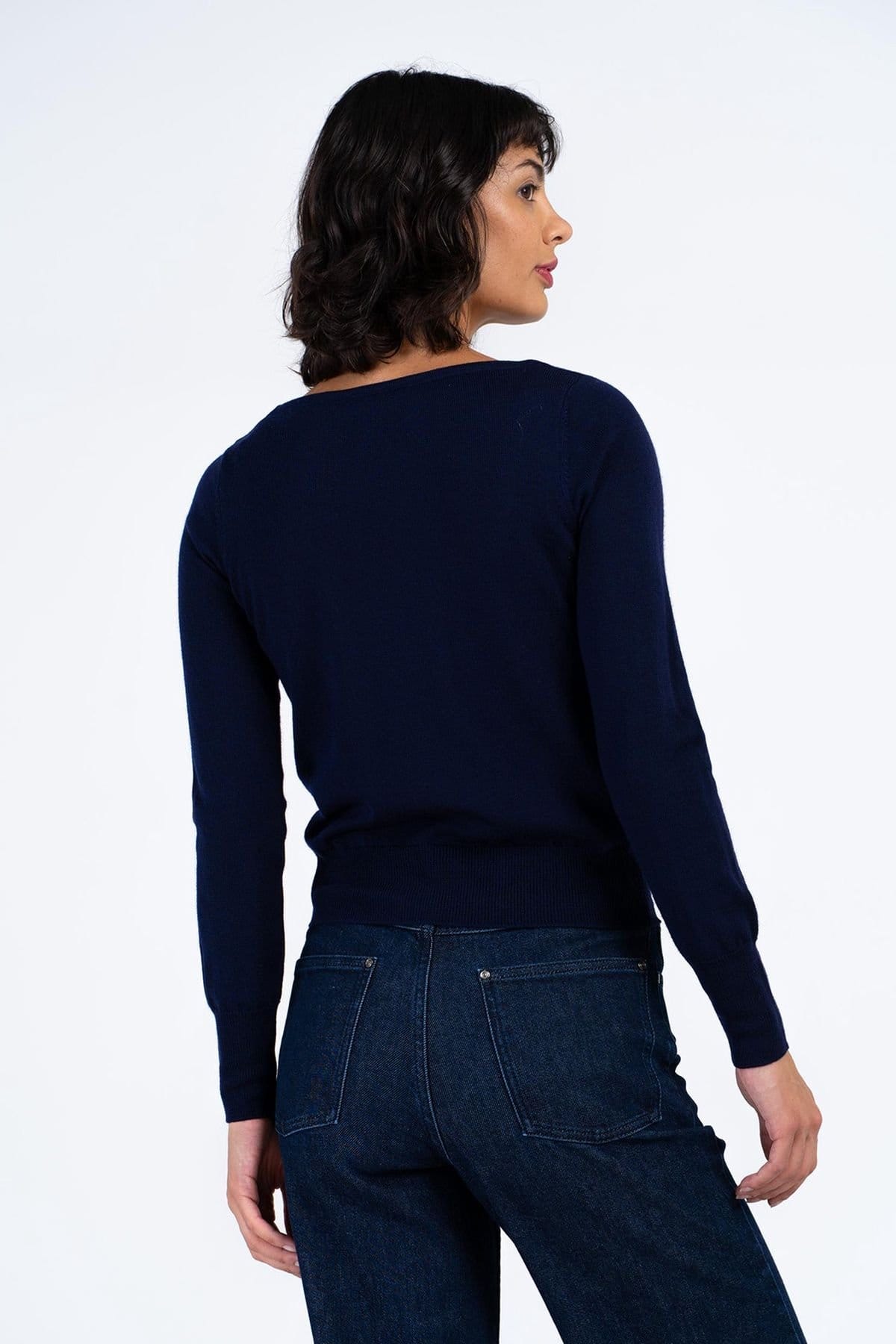 Kettlewell Kettlewell Women's Grace Sweater in Dark Navy - 4