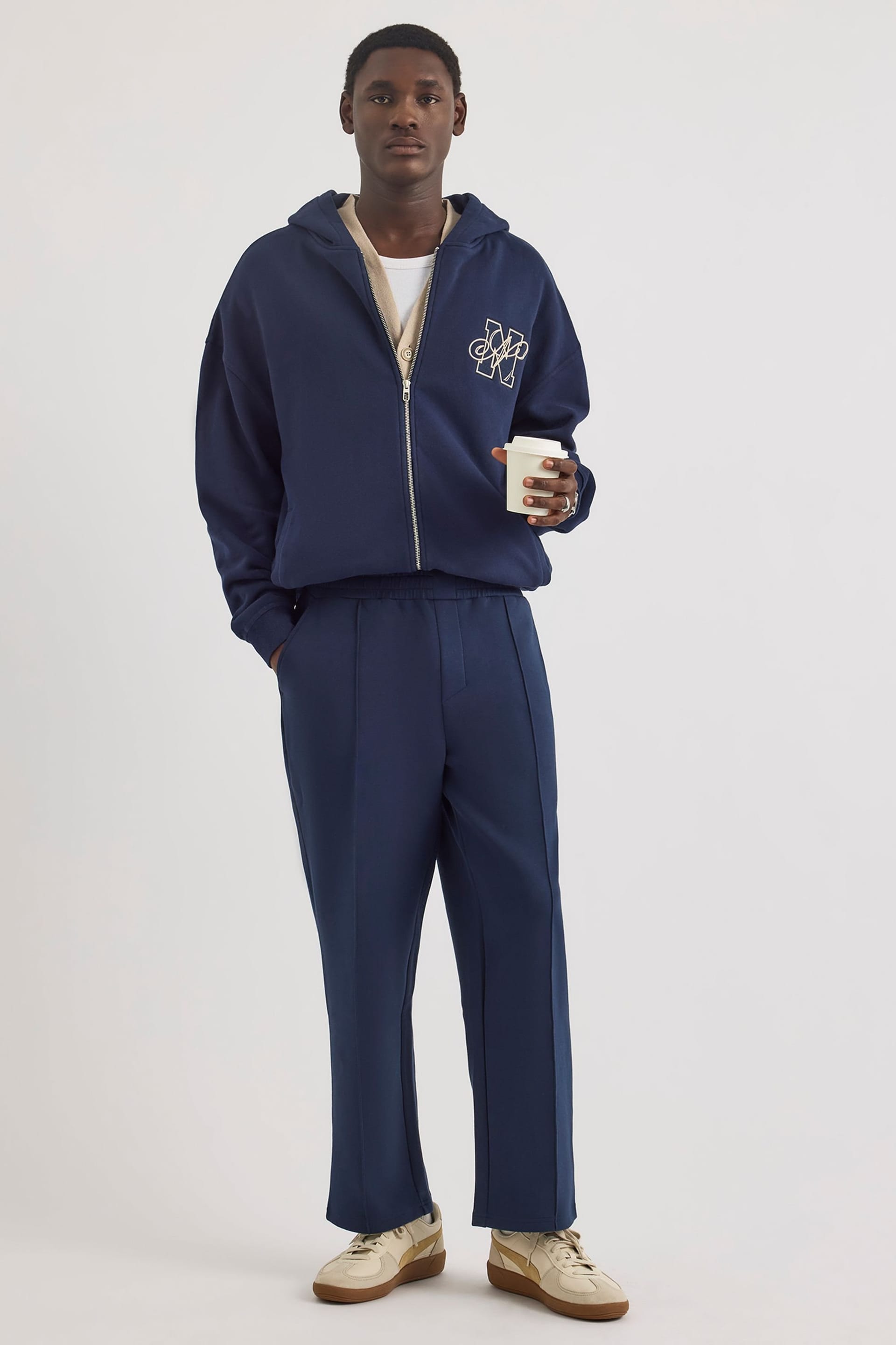 Nautica Nautica Men's Strat FZ Hoodie in Dark Navy - 4