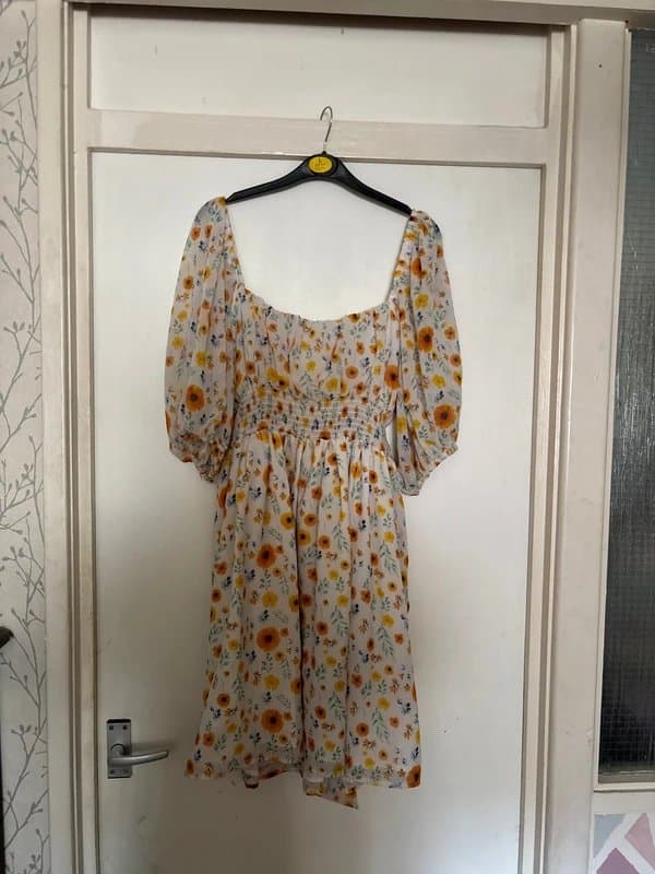 ASOS Design Gorgeous chiffon floral mini dress