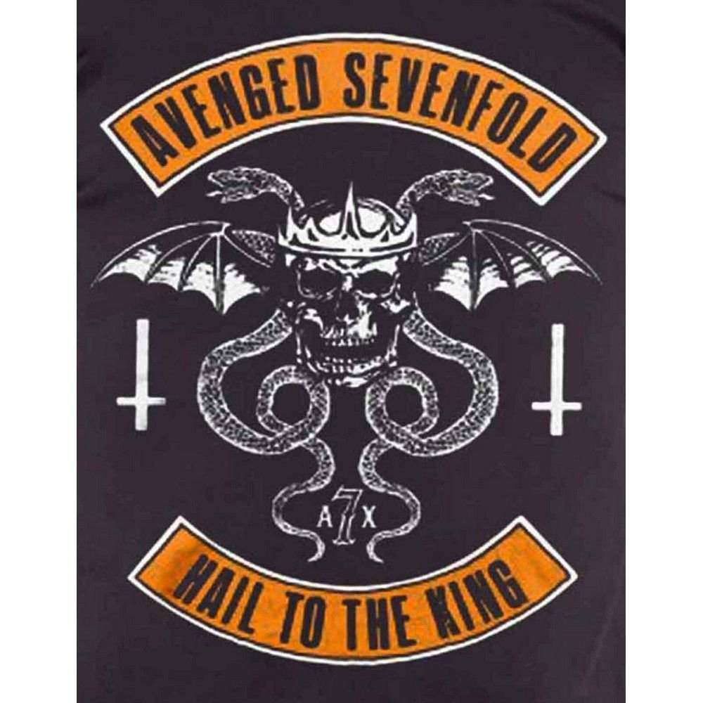 Avenged Sevenfold Avenged Sevenfold Men's Hail To The King T-Shirt in Black - 3