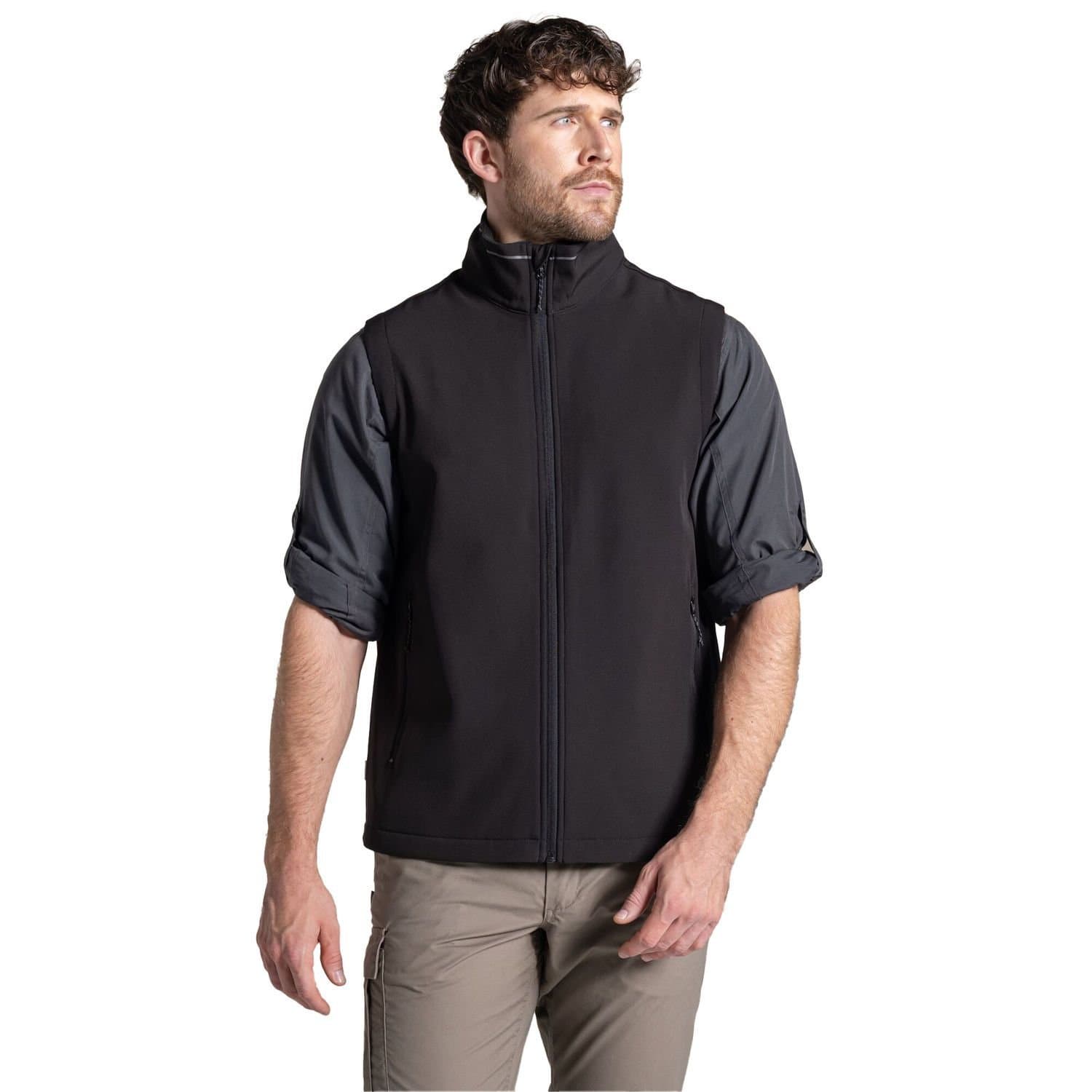 Craghoppers Craghoppers Men's Basecamp ll Softshell Body Warmer in Black