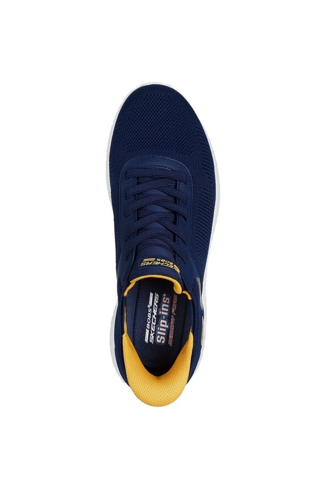 Skechers Skechers Men's BOBS Sport Squad Chaos Solid Step Shoe in Navy - 3