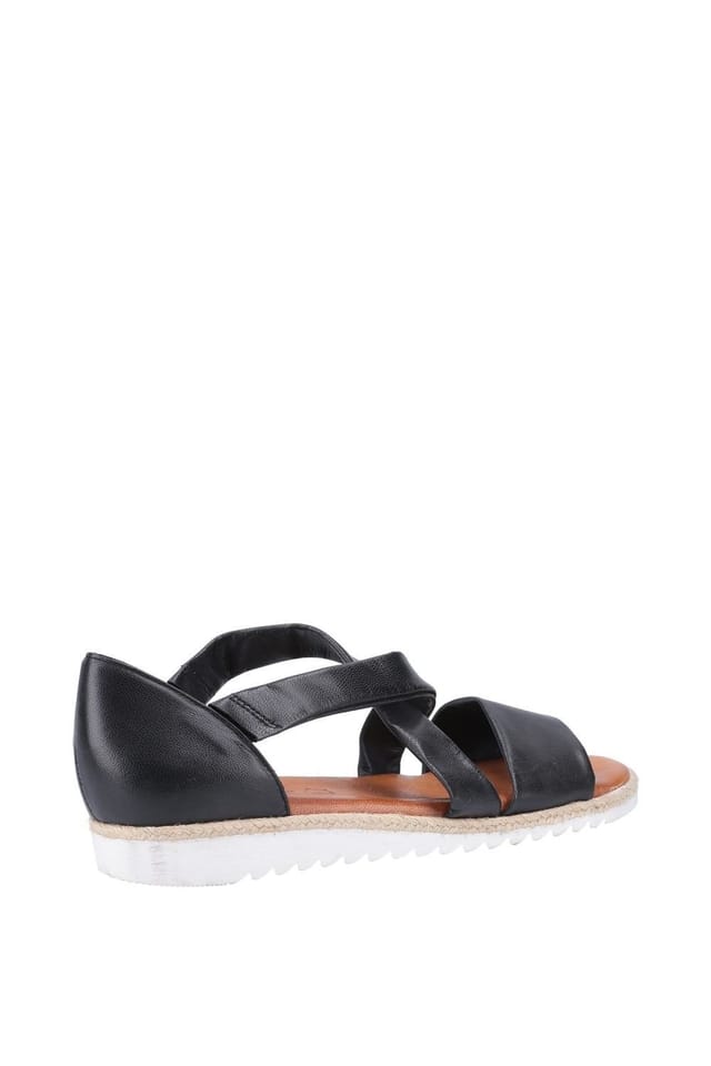 Hush Puppies Hush Puppies Women's Gemma Espadrille Wedge Sandal in Black - 2