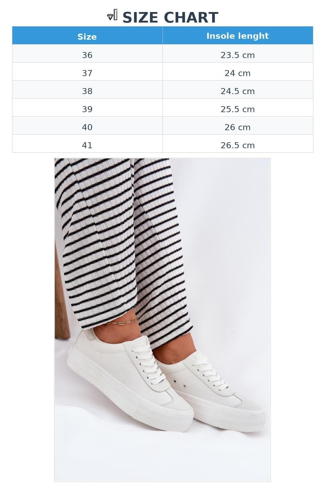 Love Lace Love Lace Women's Big Star Platform Sneakers Textile Lace Up Everyday in White - 4