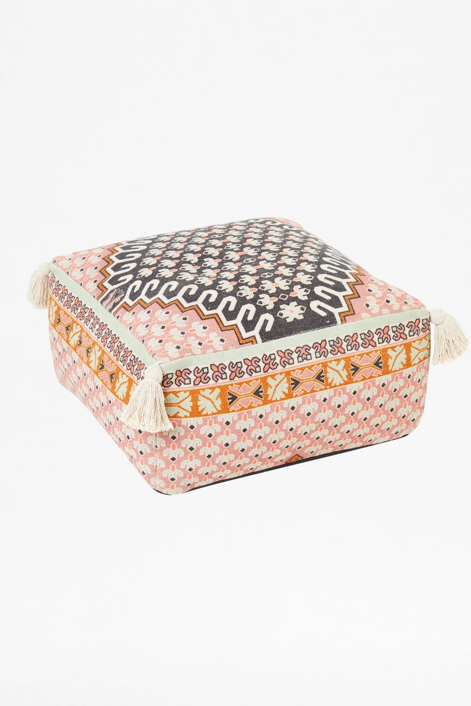 French Connection French Connection Poppy Field Pouffe Pink