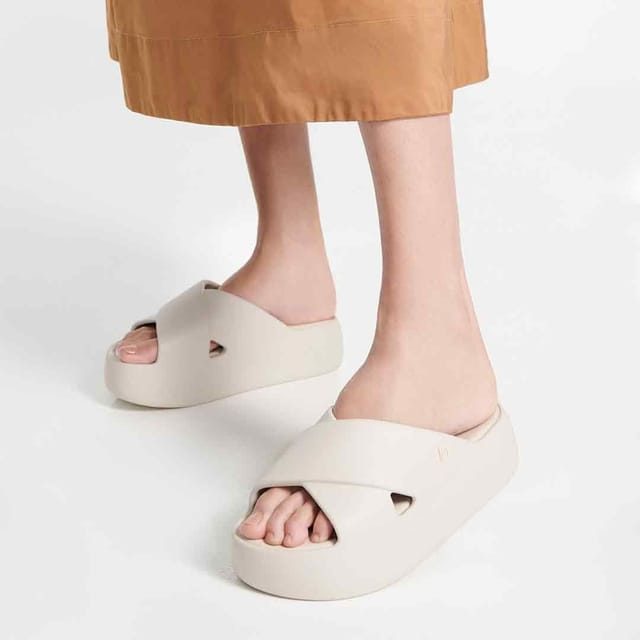 Melissa Shoes Melissa Shoes Women's Free Cross in Beige - 2