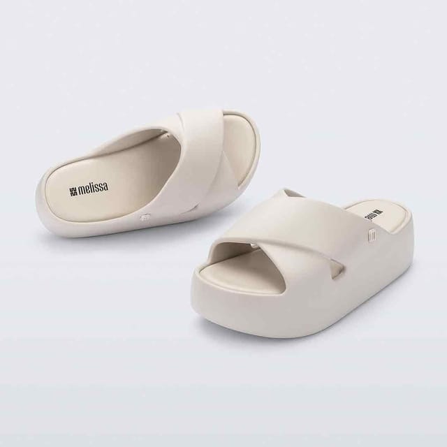 Melissa Shoes Melissa Shoes Women's Free Cross in Beige - 3