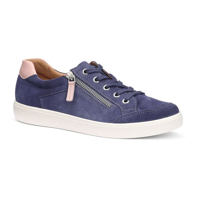 Hotter Hotter Women's Wide Fit 'Chase II' Trainers in Indigo - 2