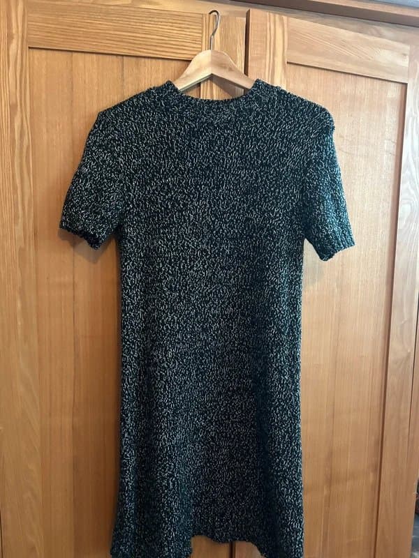 Zara Black and white Zara jumper dress