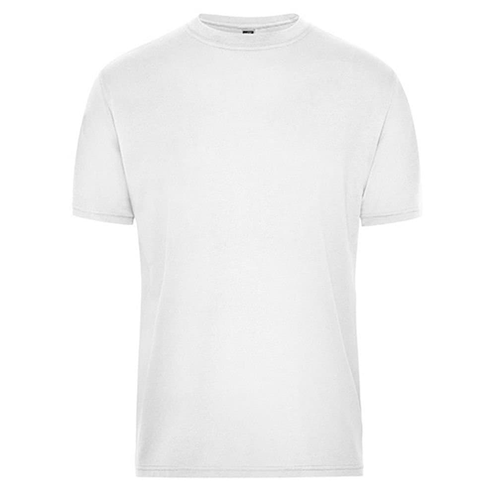 James and Nicholson James and Nicholson Men's Bio Workwear T-Shirt in White
