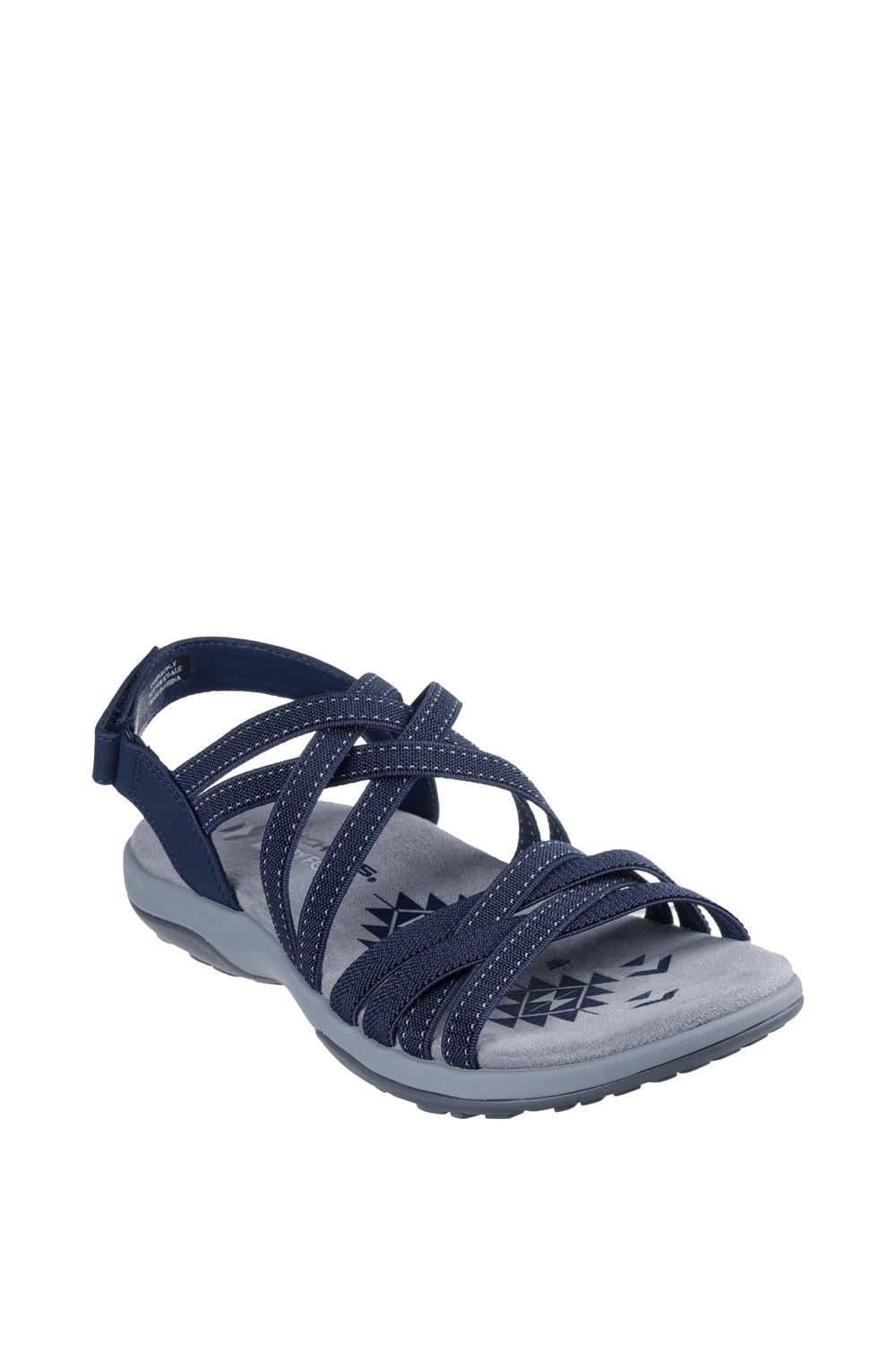 Skechers Skechers Women's Reggae Summer Getaway Sandal in Navy