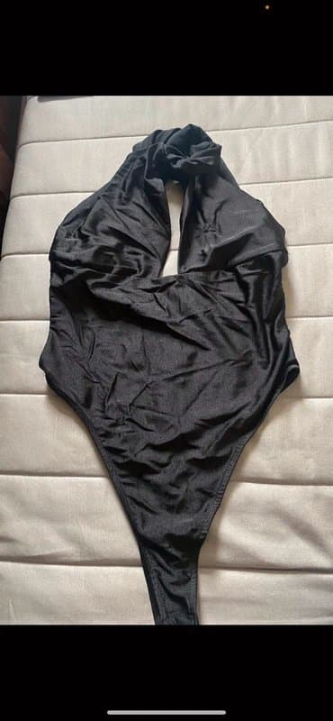 Bershka Black Bodysuit