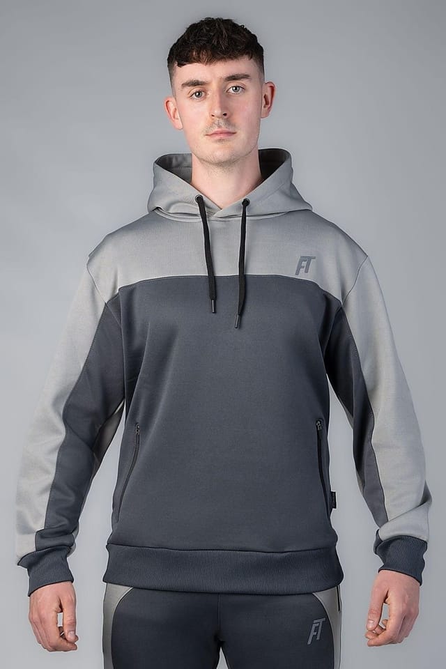 Foster Taylor Foster Taylor Men's Tech Fleece Oh Hoody in Grey - 3