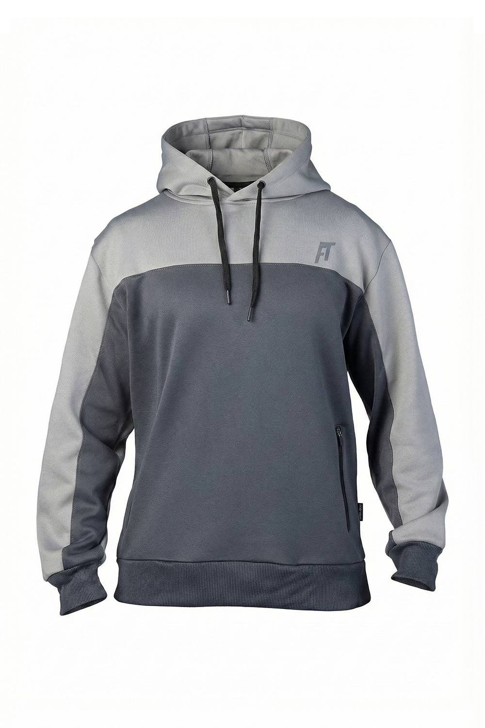 Foster Taylor Foster Taylor Men's Tech Fleece Oh Hoody in Grey - 4