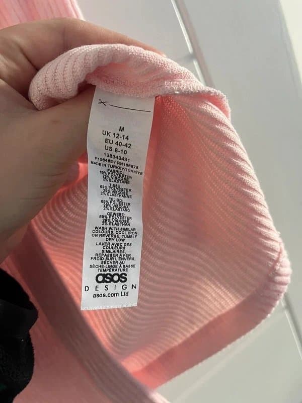 ASOS ASOS pink waistcoat