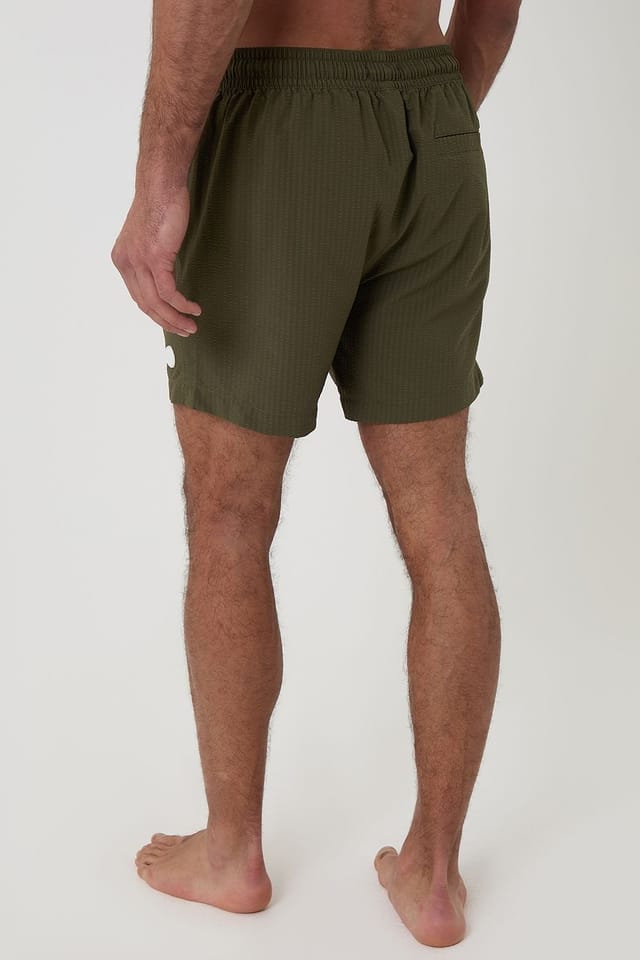Threadbare Threadbare Men's 2-Pack Stripe Seersucker Swim Shorts - 3