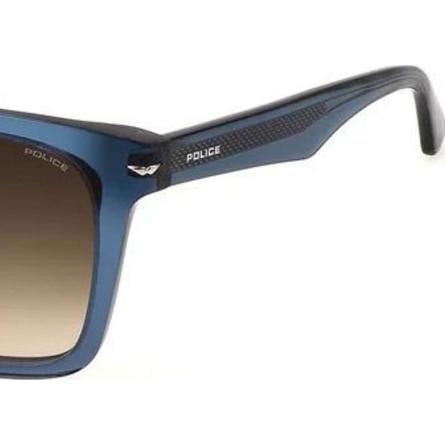 Police Police Men's SPLN35M-550955 Square/Rectangle Sunglasses in Blue - 2