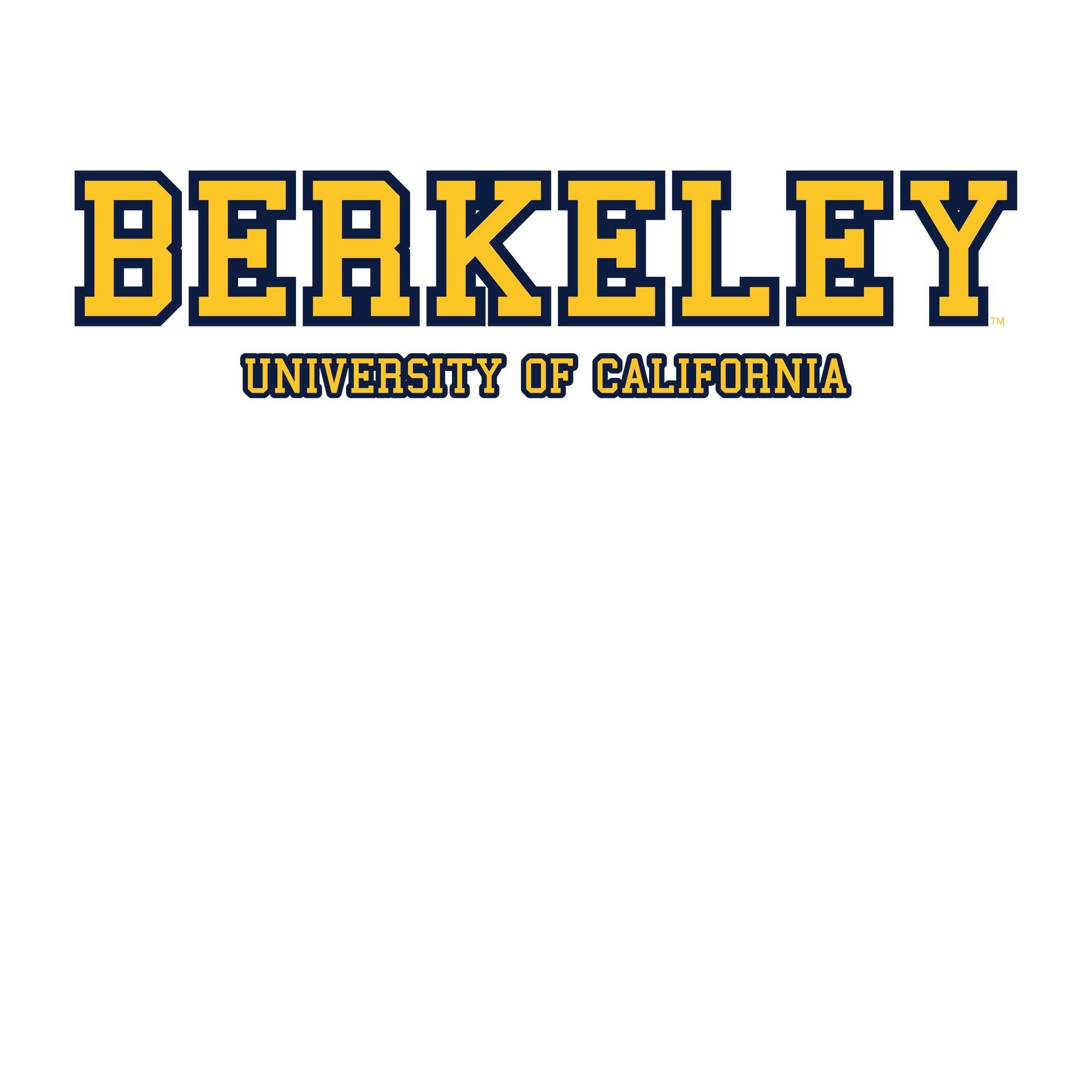 UC Berkeley UC Berkeley Men's Text Sweatshirt in Black - 3