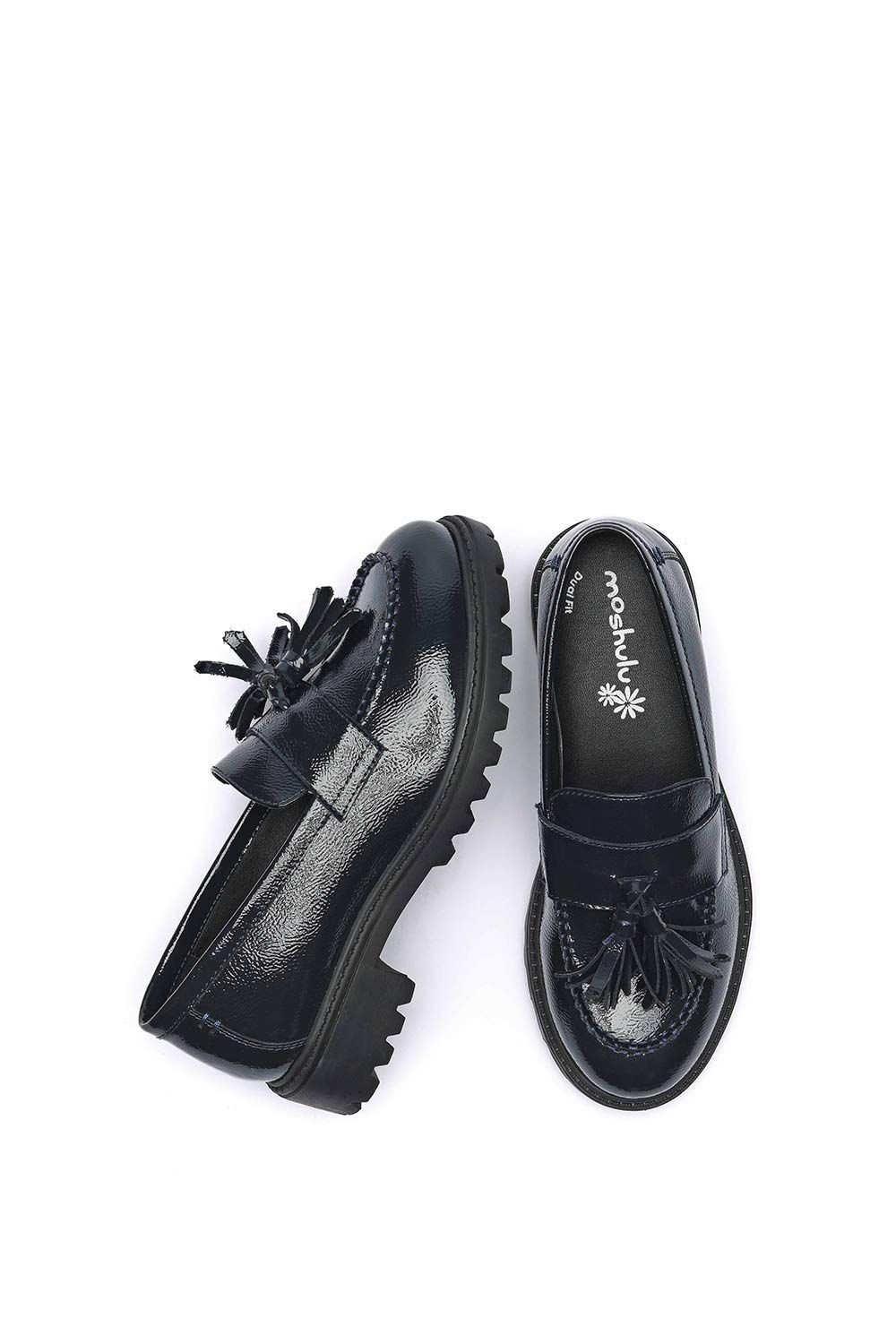 Moshulu Moshulu Women's 'Bloomer' Chunky Dual Fit Loafer in Indigo - 2