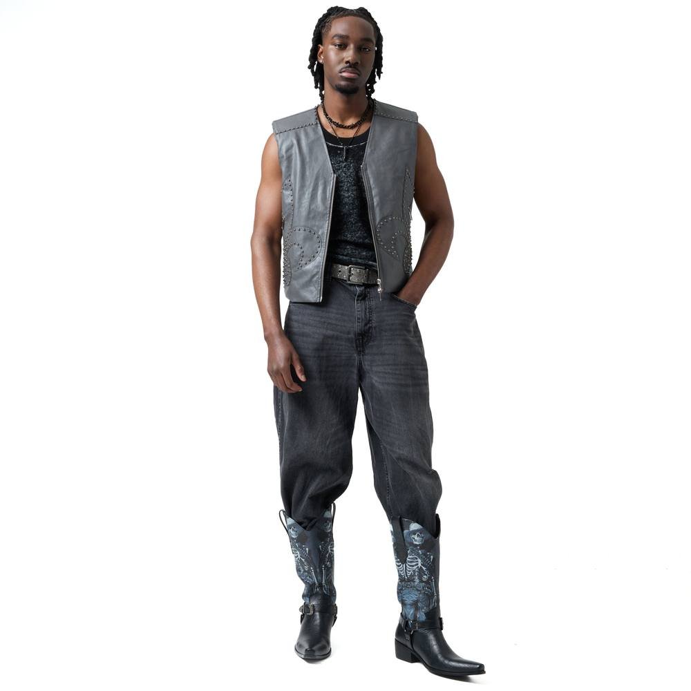 KOI KOI Scorched One Men's Western Boots - Vintage Black - 1