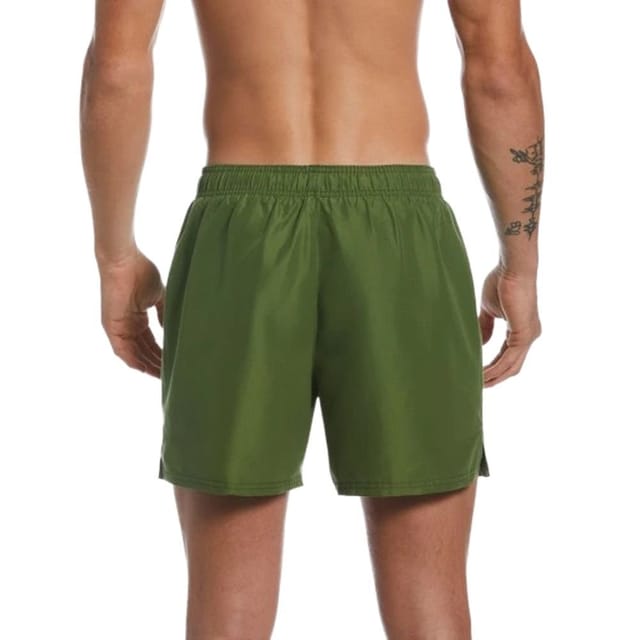 Nike Nike Men's Volley Logo Swim Shorts in Green - 2