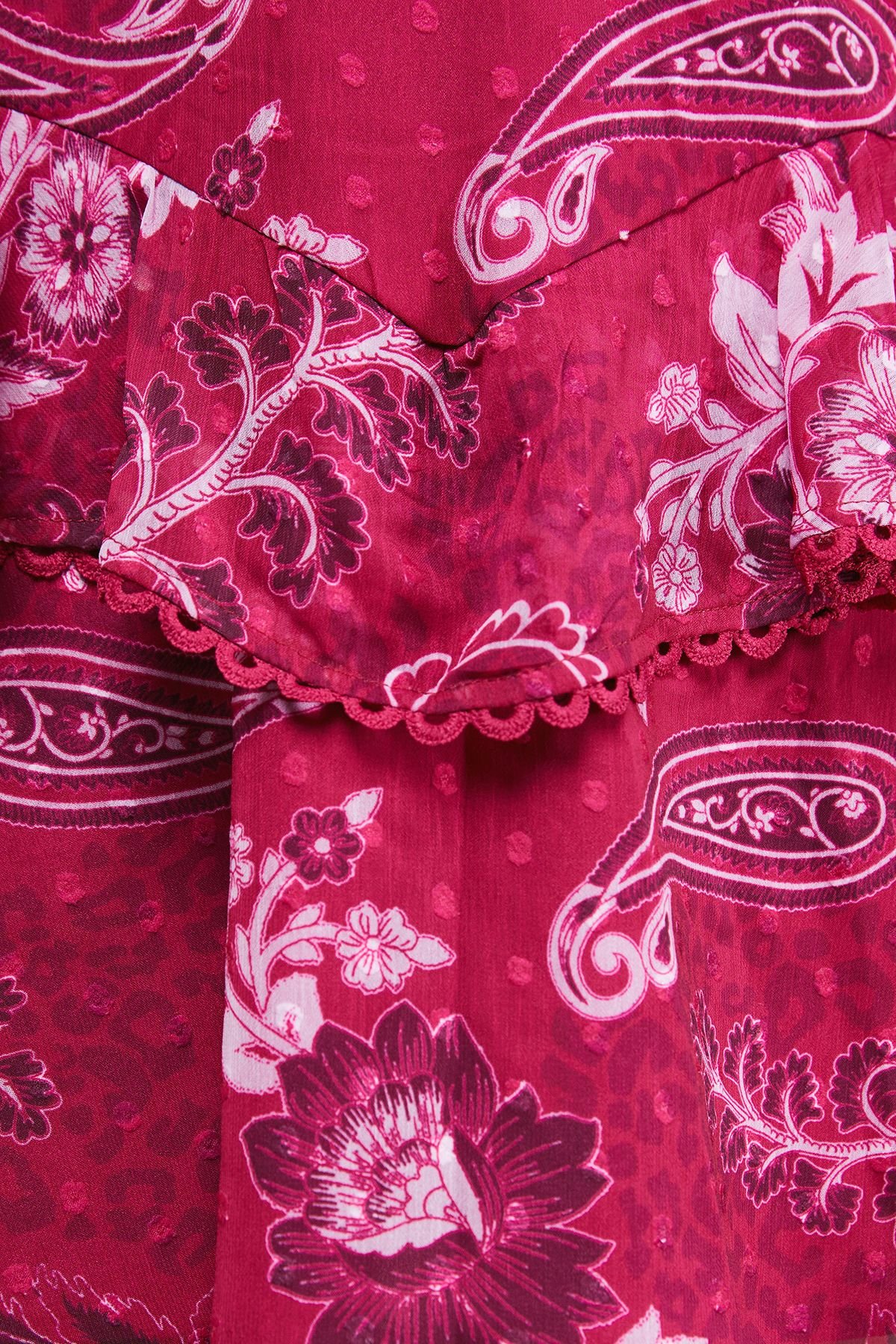 Oasis Oasis Women's Ruffle Trim Mini Dress - 4