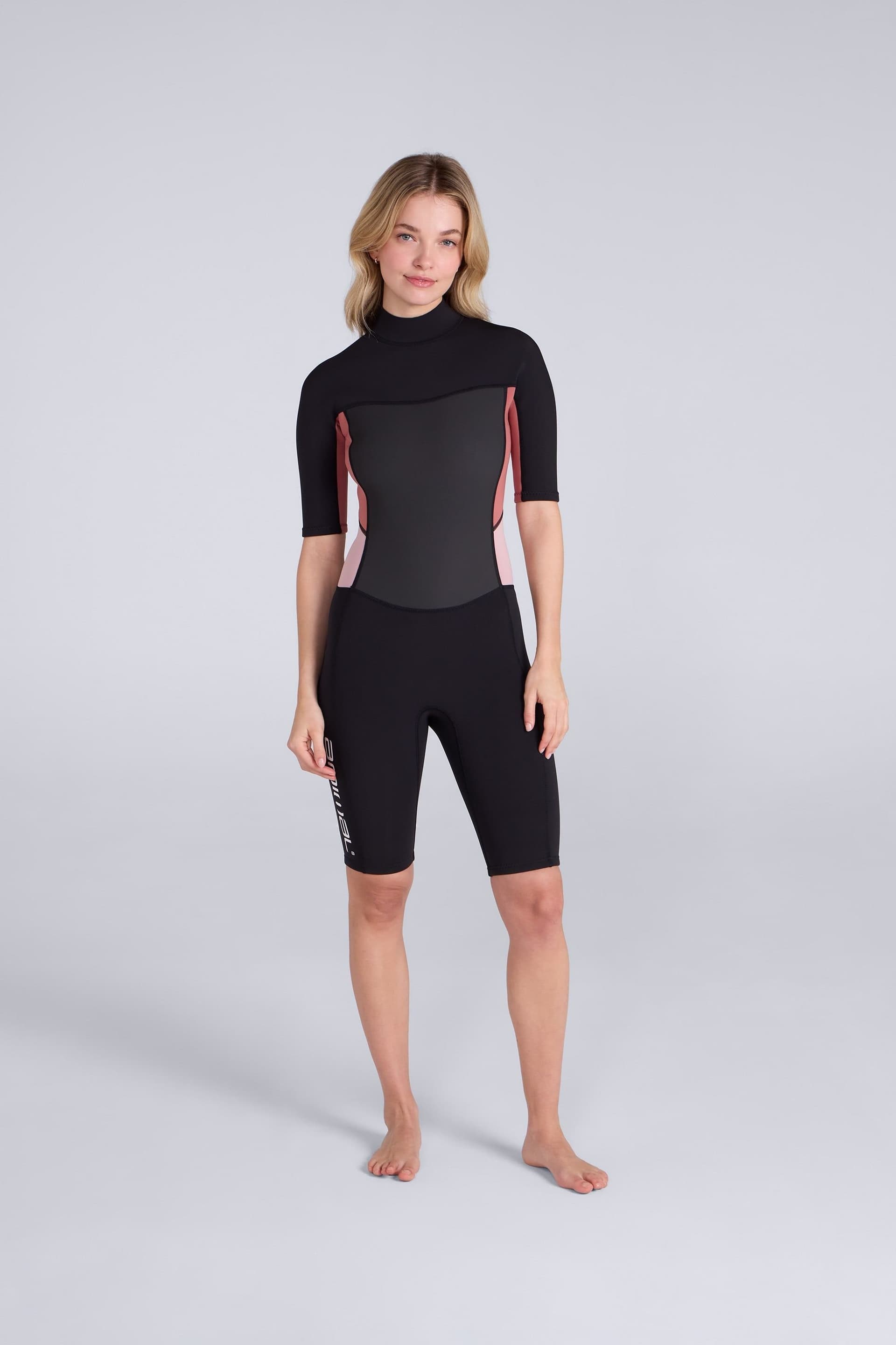 Animal Animal Women's 'Nixie' Stretchy Comfortable Lightweight Swimwear Shorty Wetsuit 2mm