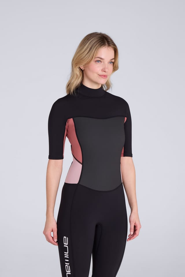 Animal Animal Women's 'Nixie' Stretchy Comfortable Lightweight Swimwear Shorty Wetsuit 2mm - 2